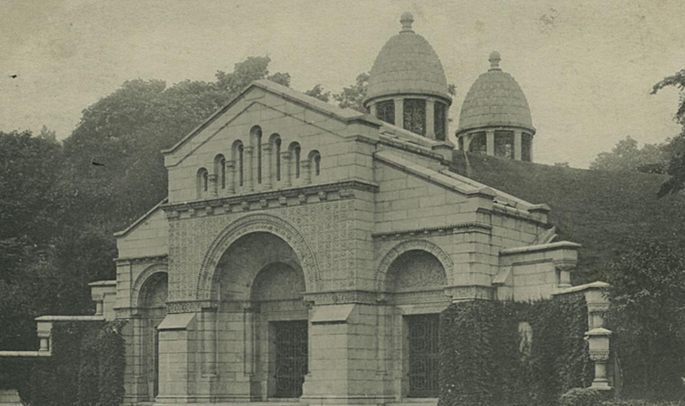 Vanderbilt Mausoleum, Moravian Cemetery, New Dorp, 1900s.