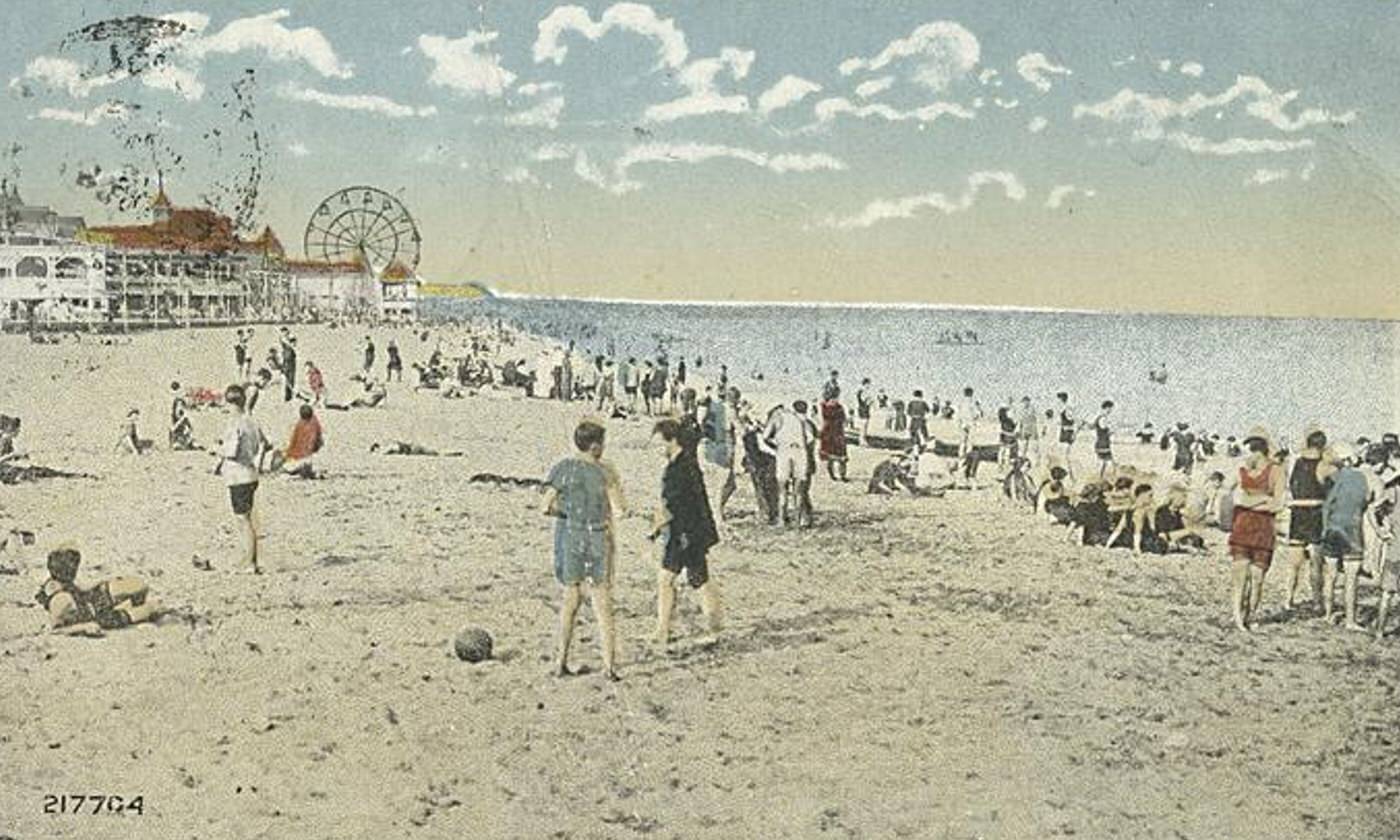 Sun and Water Bathing, Midland Beach, Staten Island, 1900s