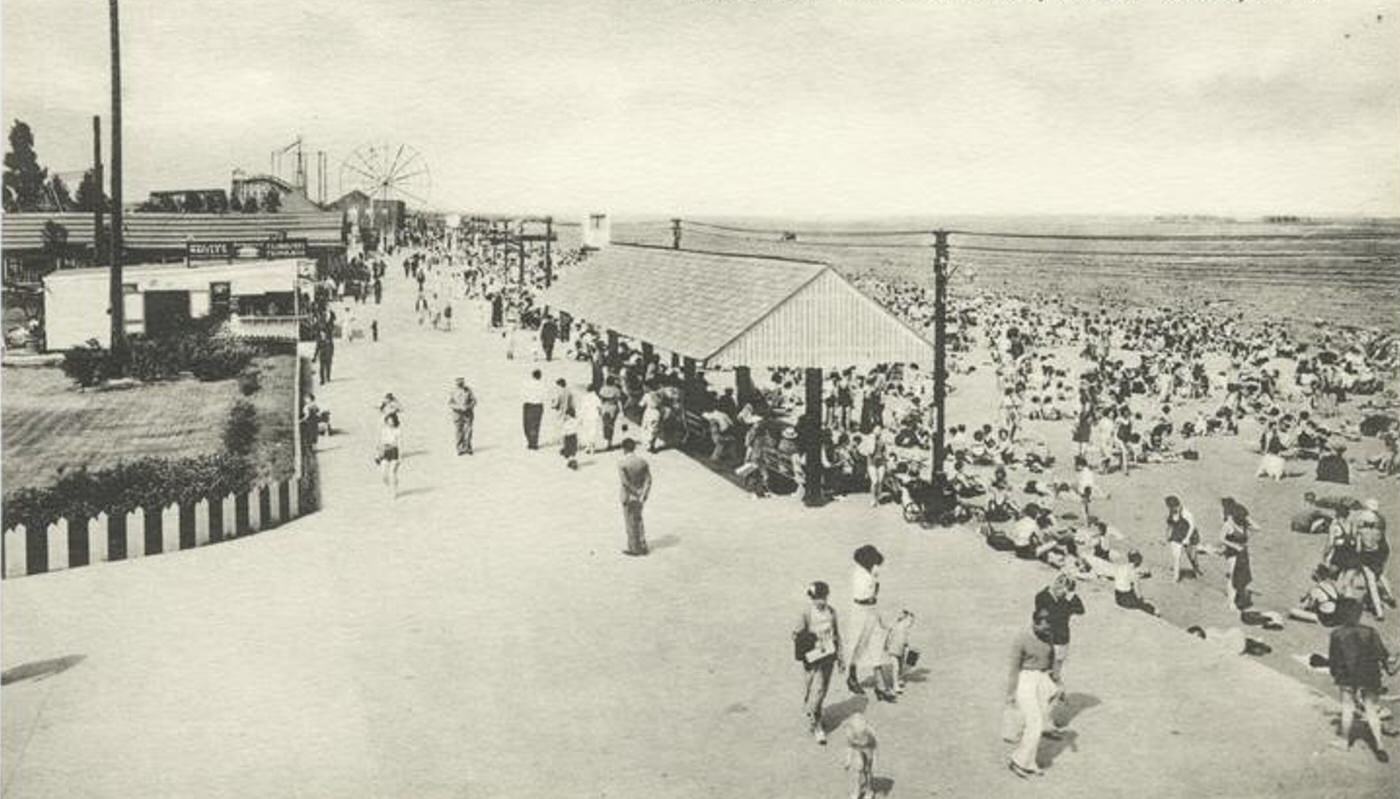 Boardwalk Midland Beach, Staten Island, 1900s