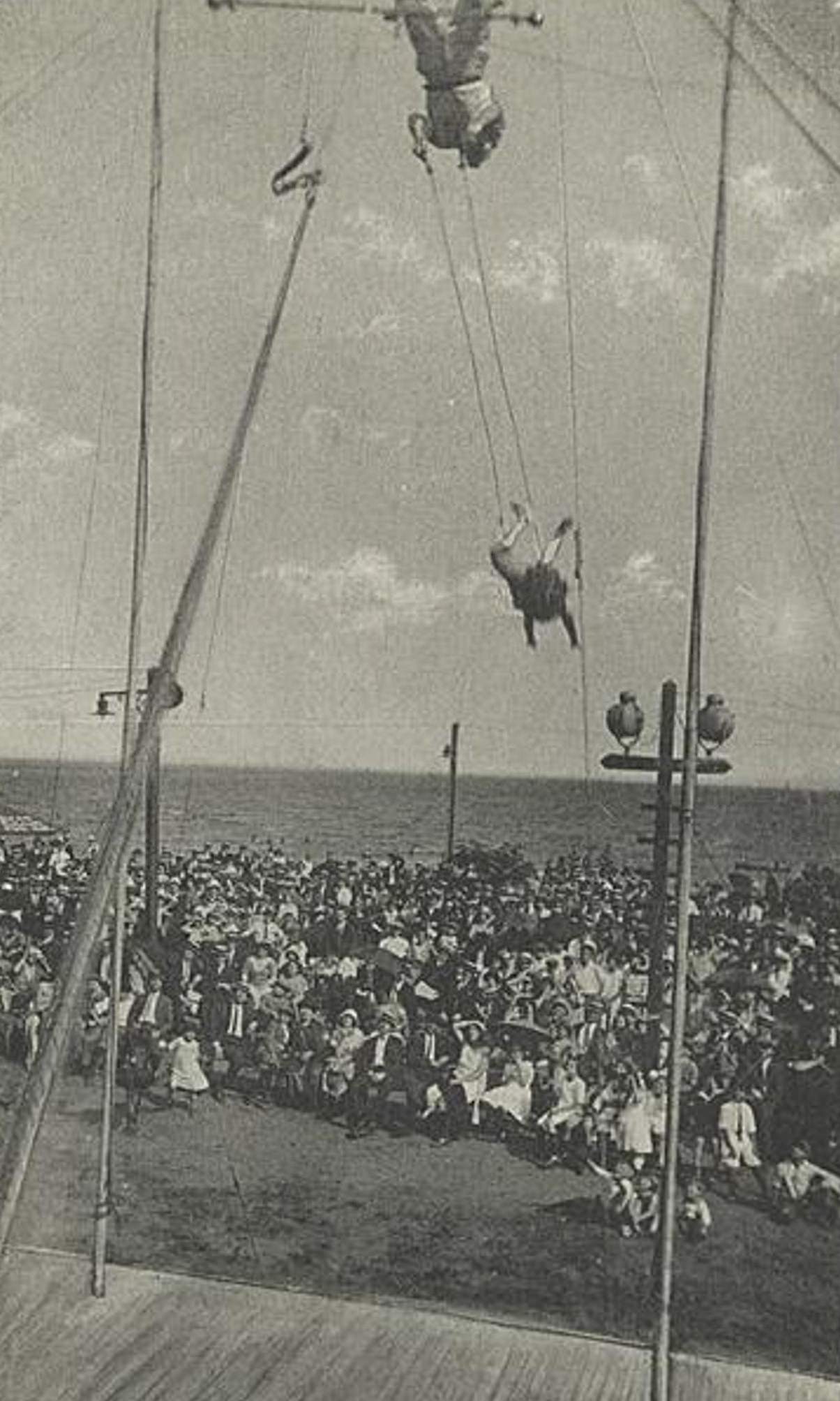 The Flying Cromwells, Midland Beach, Staten Island, 1900s