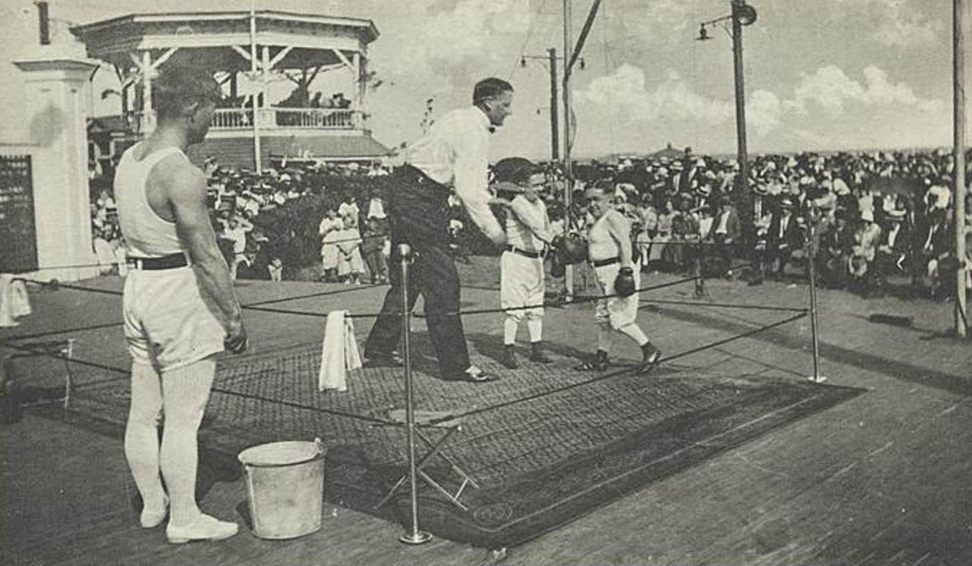 The Rossow Midgets, Midland Beach, Staten Island, 1900s