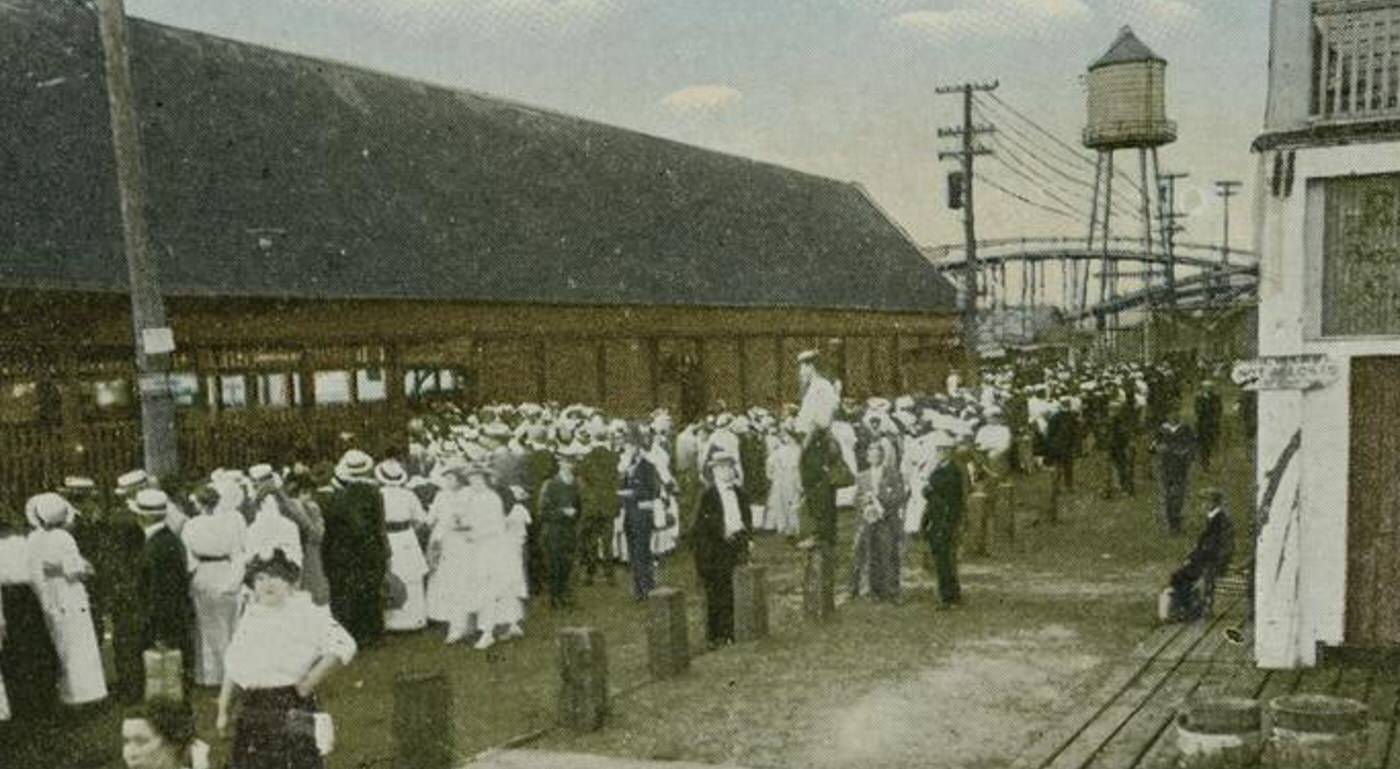 Railway Terminal, Midland Beach, Staten Island, 1900s
