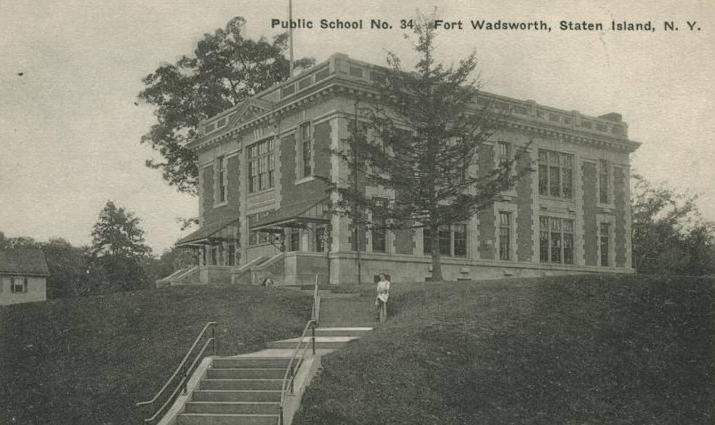 Public School No. 34, Fort Wadsworth, Staten Island, 1900s