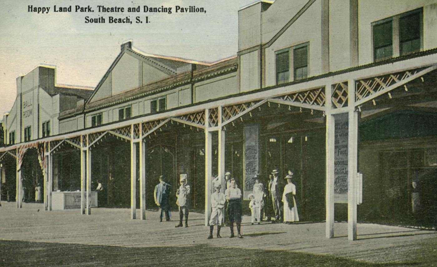 Happy Land Park, South Beach, Staten Island, 1900s.