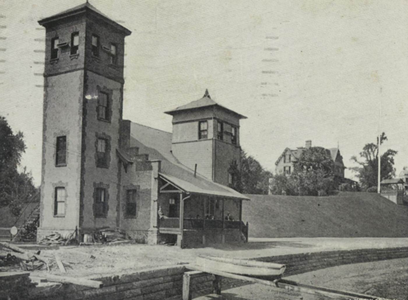 No. 6 U.S. Quarantine Headquarters, Clifton, Staten Island, 1900s.