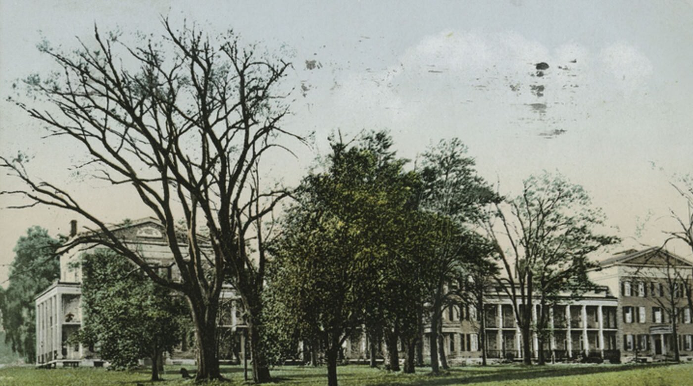 Marine Hospital Clifton, Staten Island, 1900s.