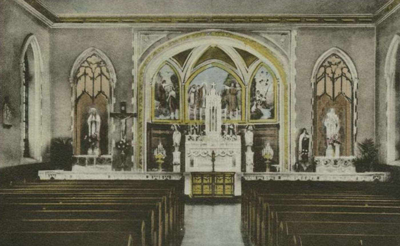 Chapel, St. John's Villa Academy, Arrochar, 1900s