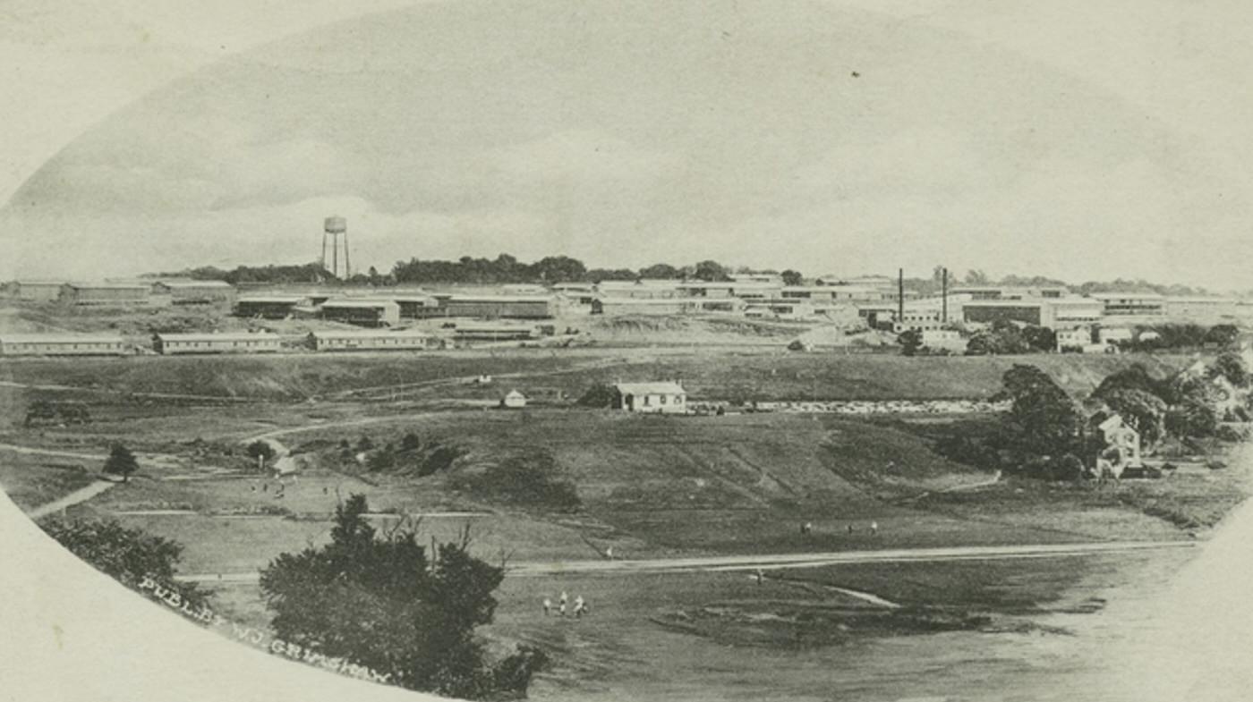 U.S. Base Hospital, Fox Hills, Rosebank, Staten Island, 1900s