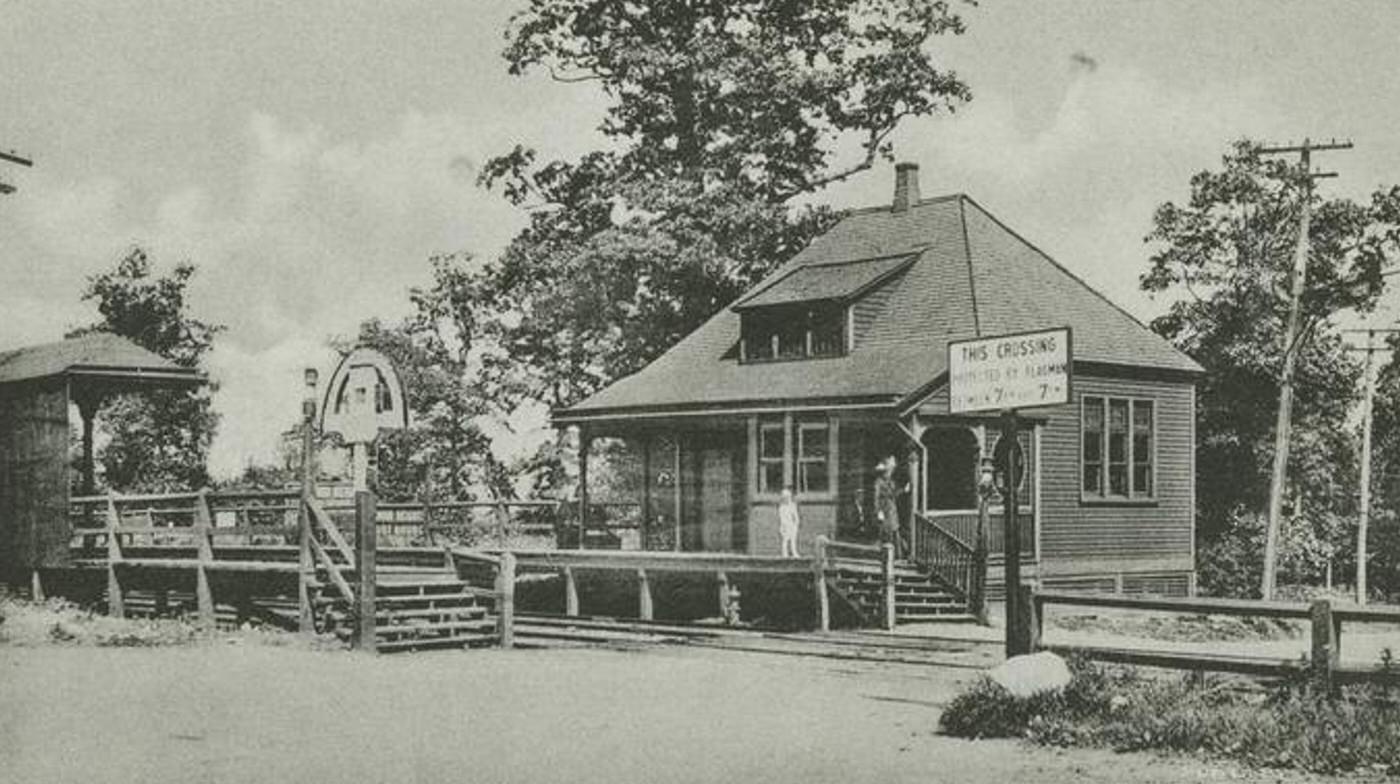 Oakwood Heights R.R. Station, Oakwood Heights, Staten Island, 1900s