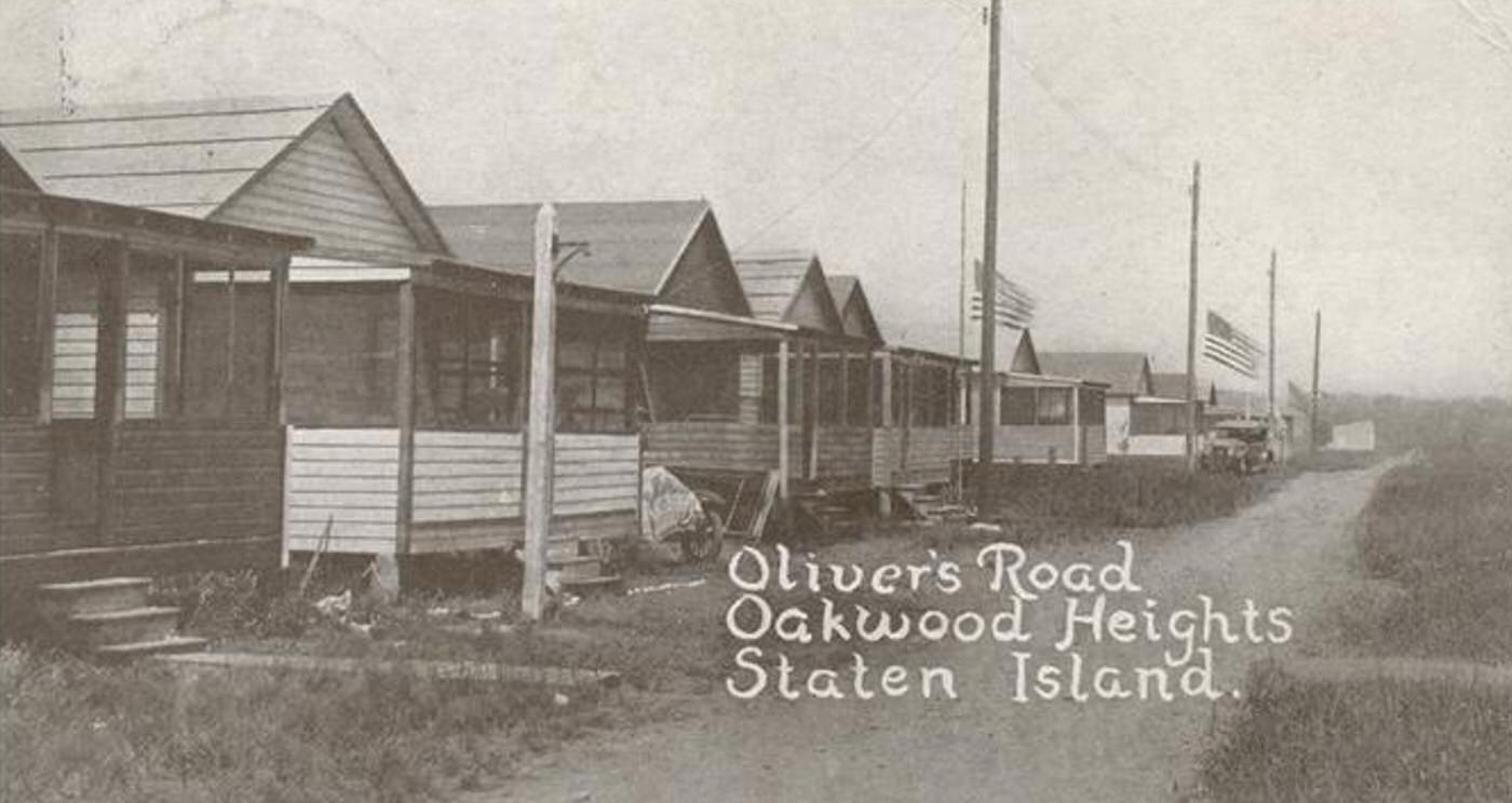 Oliver's Road, Oakwood Heights, Staten Island, 1900s.