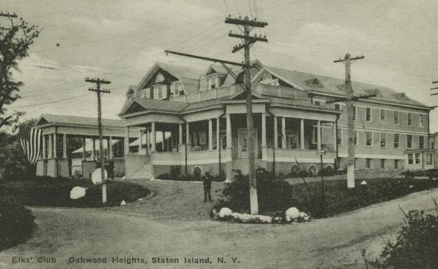 Elk's Club Oakwood Heights, Staten Island, 1900s