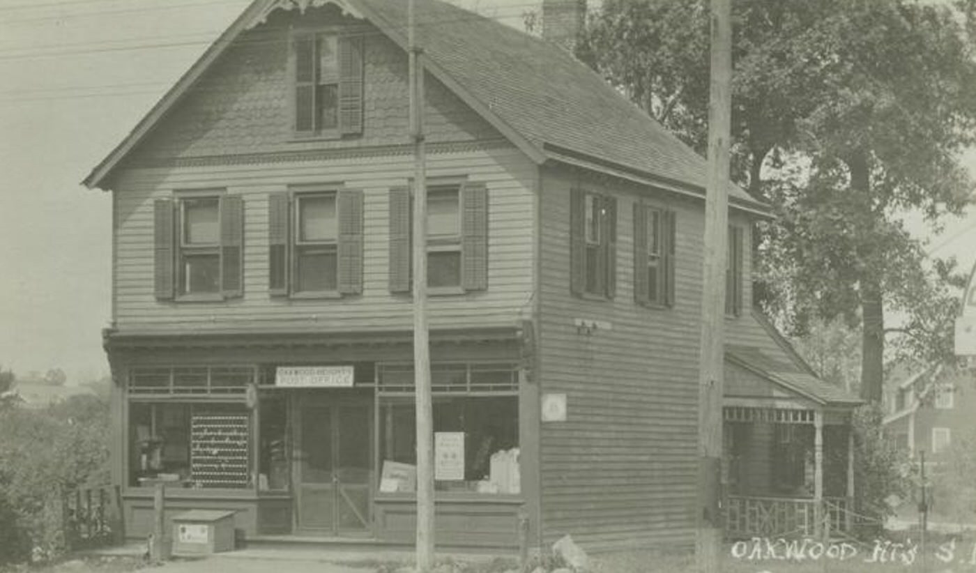 Oakwood Hts., S.I. Post Office, 1900s.
