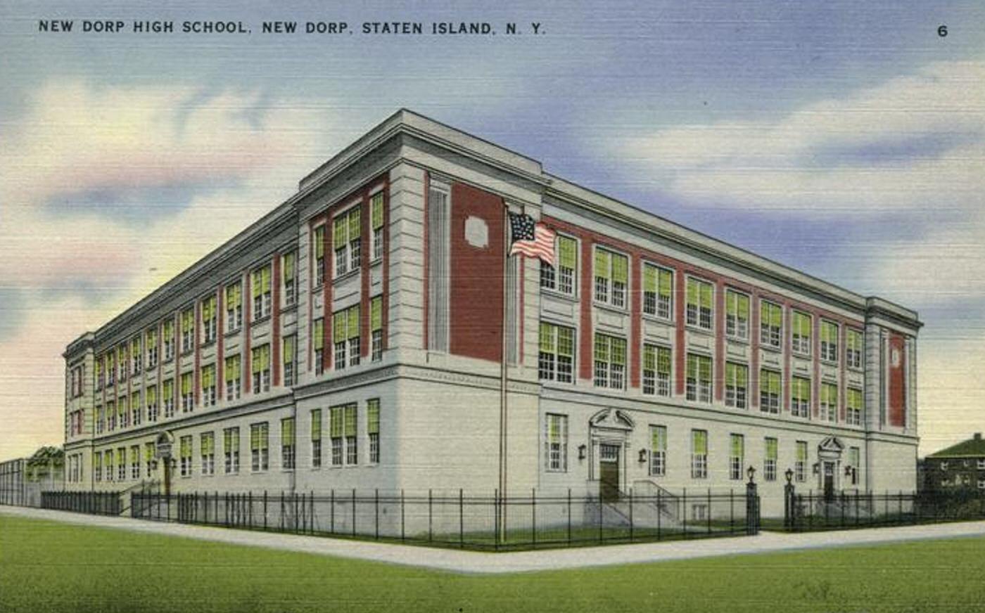 New Dorp High School, New Dorp, Staten Island, 1900s