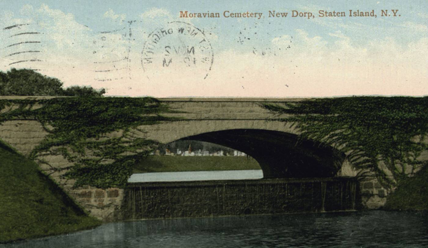 Moravian Cemetery New Dorp, Staten Island, 1900s
