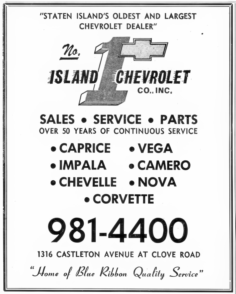 Yellow Pages Time Capsule: Looking Back at Staten Island Ads from the Past