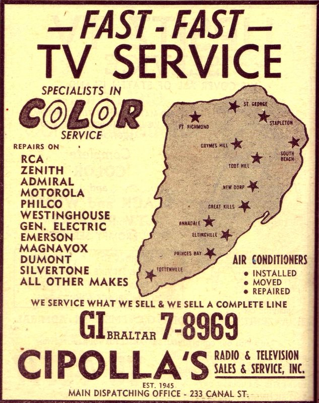 Yellow Pages Time Capsule: Looking Back at Staten Island Ads from the Past