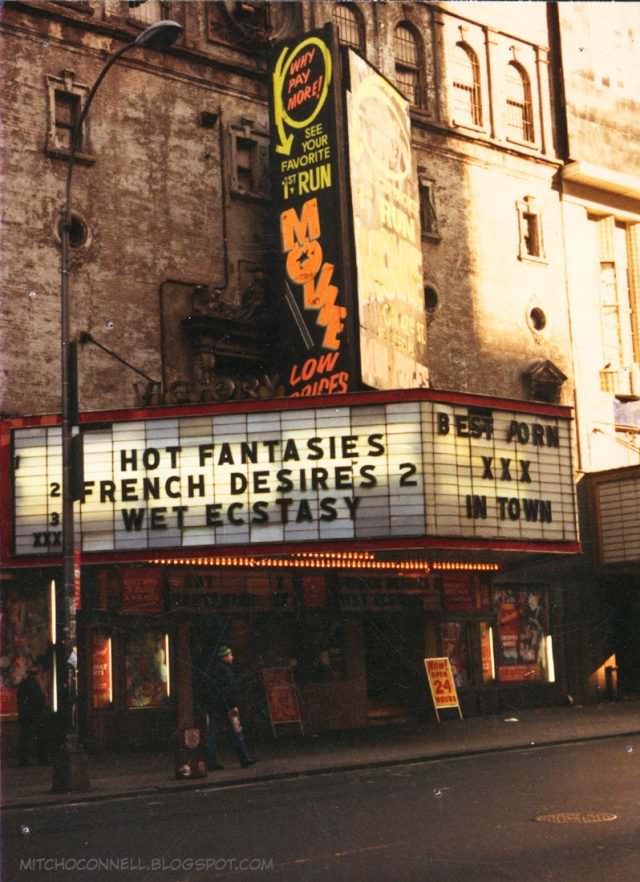 Before the Makeover: Candid Photos Reveal the Grit and Grind of 1980s 42nd Street