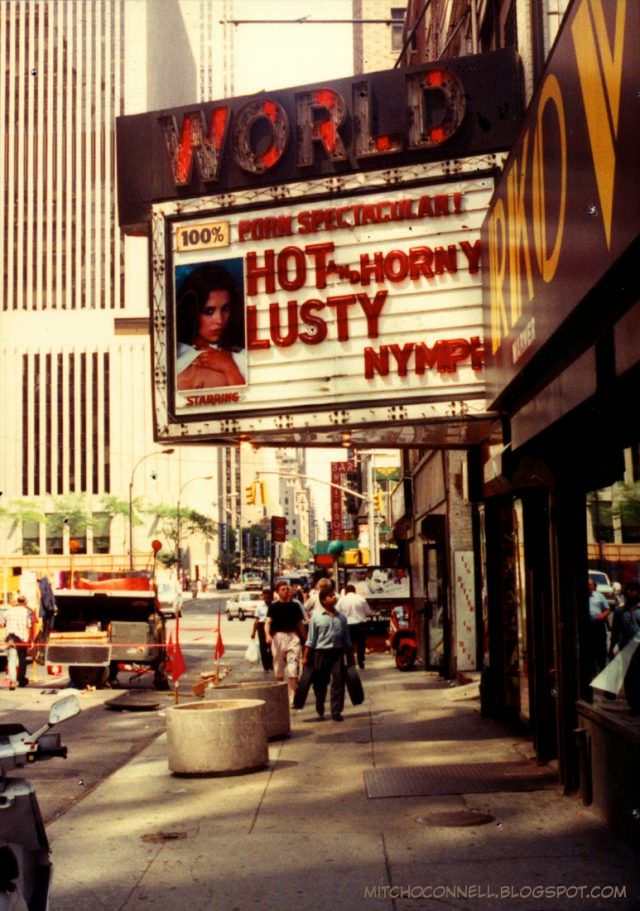 Before the Makeover: Candid Photos Reveal the Grit and Grind of 1980s 42nd Street
