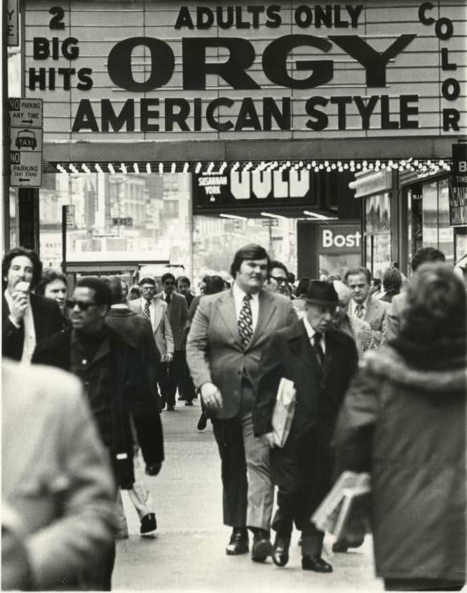 Posters, Peep Holes, and the Price of Pleasure: How Sex Was Sold on 42nd Street in the 70s and 80s