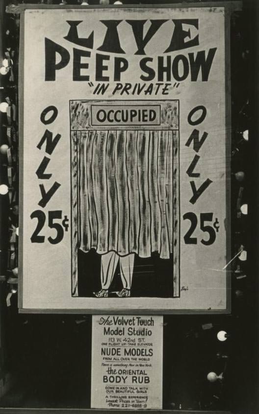 Posters, Peep Holes, and the Price of Pleasure: How Sex Was Sold on 42nd Street in the 70s and 80s