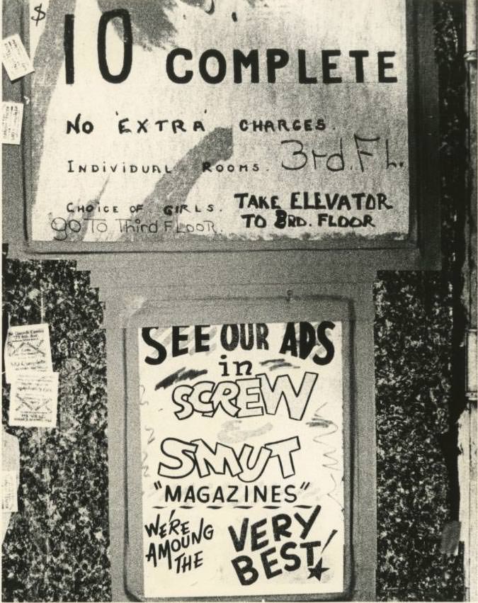 Posters, Peep Holes, and the Price of Pleasure: How Sex Was Sold on 42nd Street in the 70s and 80s
