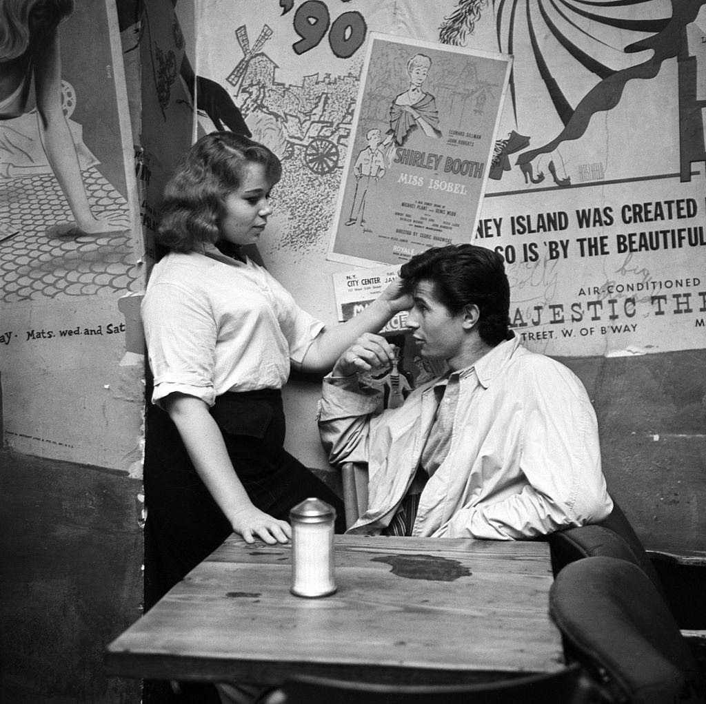 Beatniks at the Cock N' Bull on Bleecker Street, 1959.