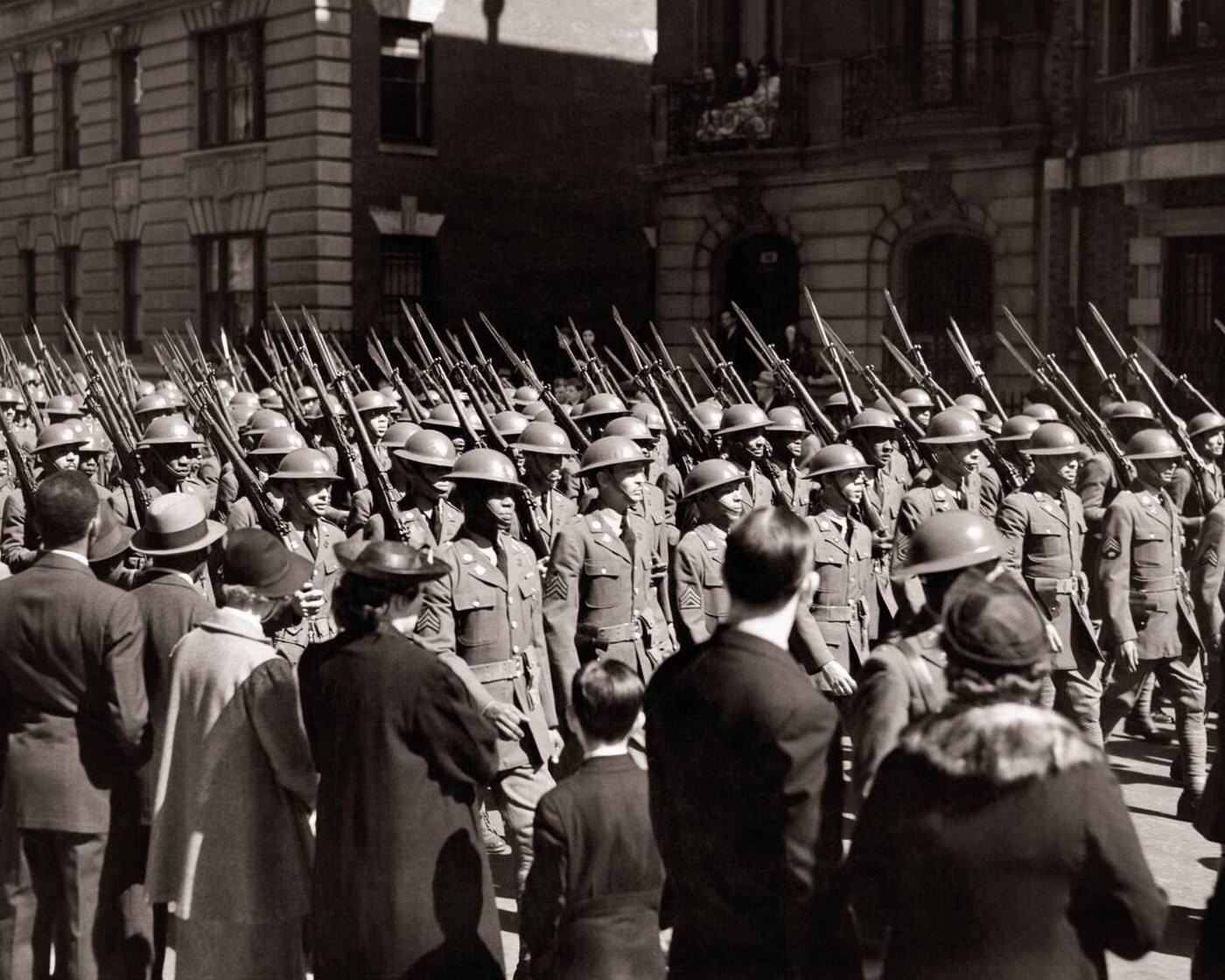 The 369th Infantry, the Harlem Hellfighters, 1940