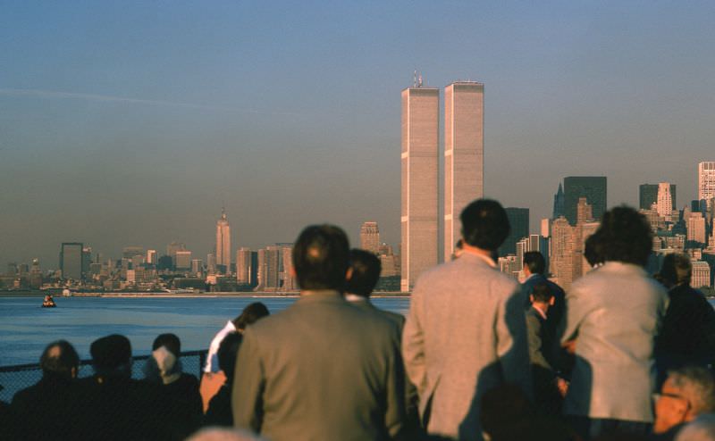 Manhattan at a distance, 1978.
