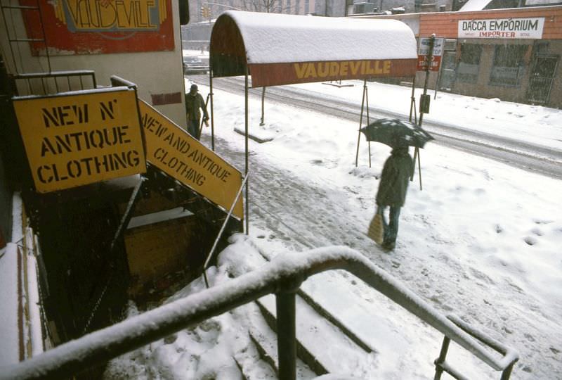 St. Mark's Place, Manhattan, 1978.