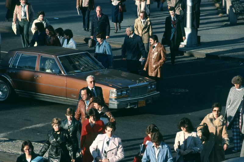 Financial District, Manhattan, 1978.