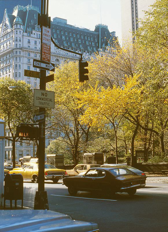 East 61st Street and 5th Avenue, Manhattan, 1979.