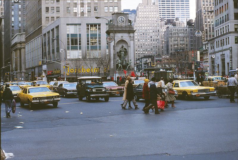 Avenue of the Americas at West 35th Street.