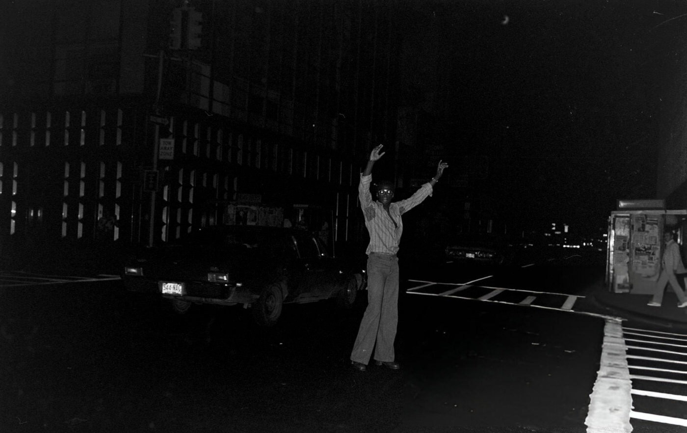 Scenes from the New York City Blackout, 1977.