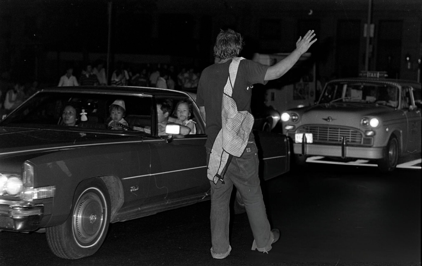 Scenes from the New York City Blackout, 1977.