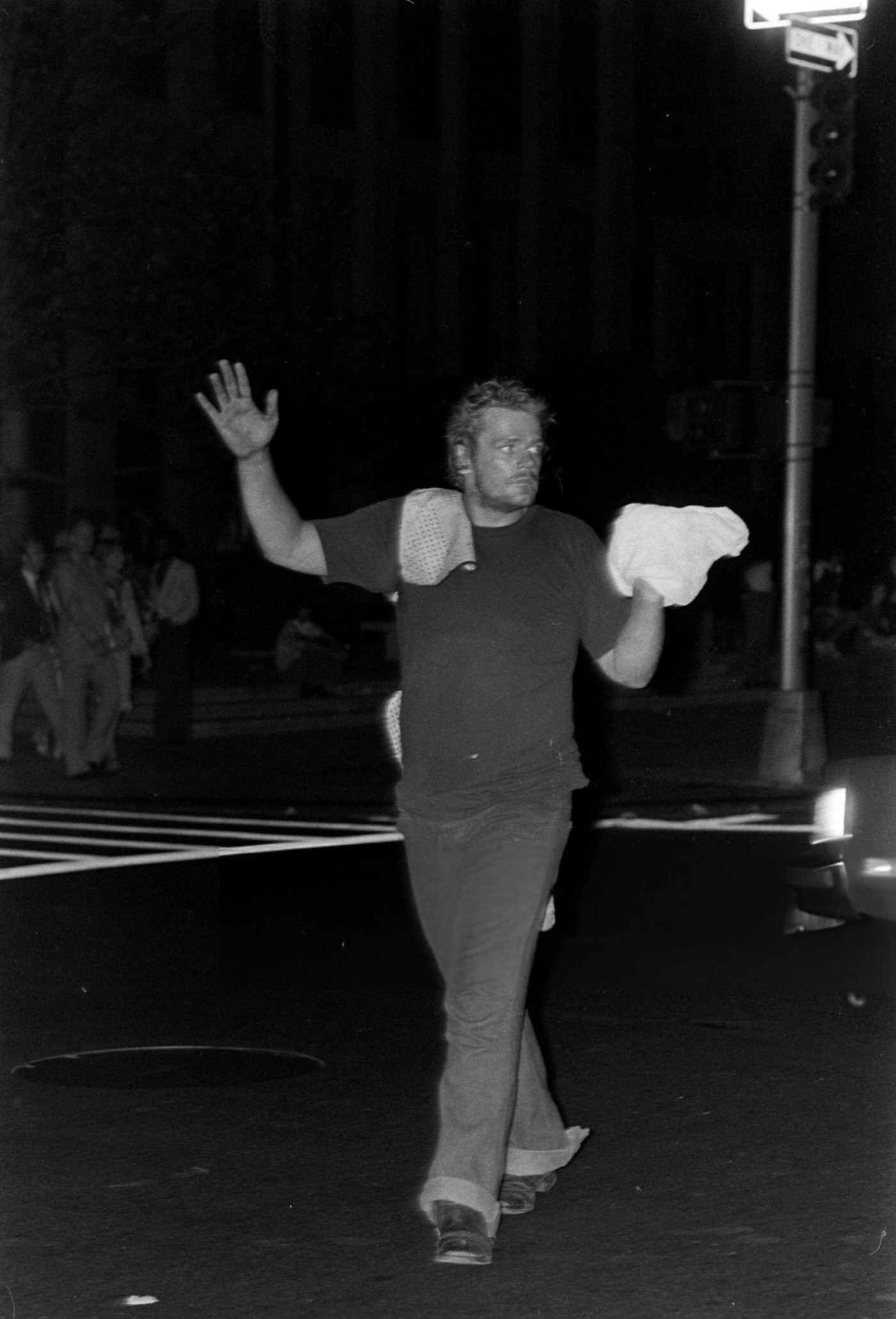 Scenes from the New York City Blackout, 1977.