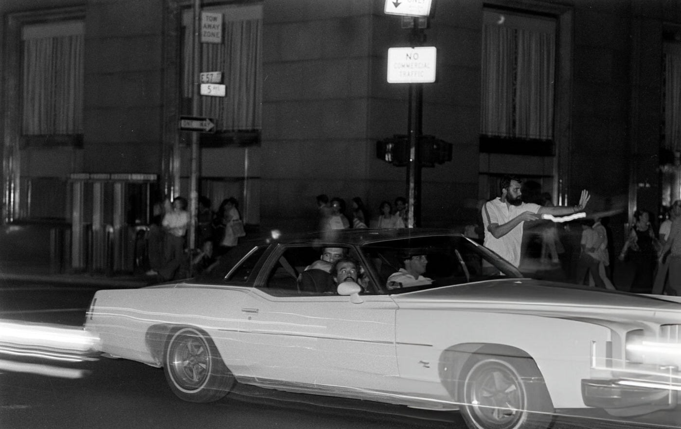 Scenes from the New York City Blackout, 1977.