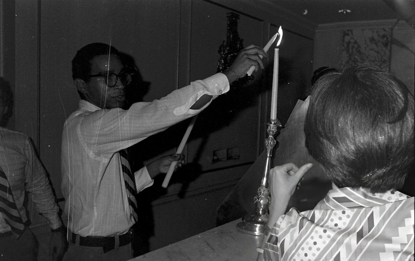 Scenes from the New York City Blackout, 1977.
