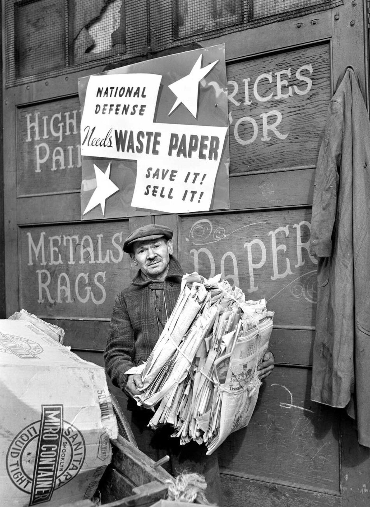 Junkman, New York City, 1941.