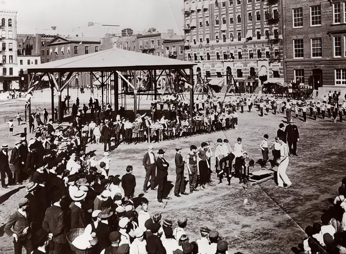 Playground in Evolution, 1890.