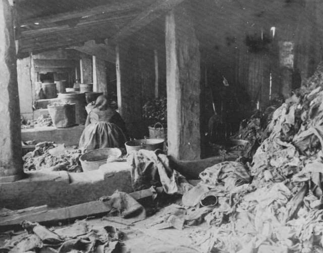 Under the dump at West 35th Street.