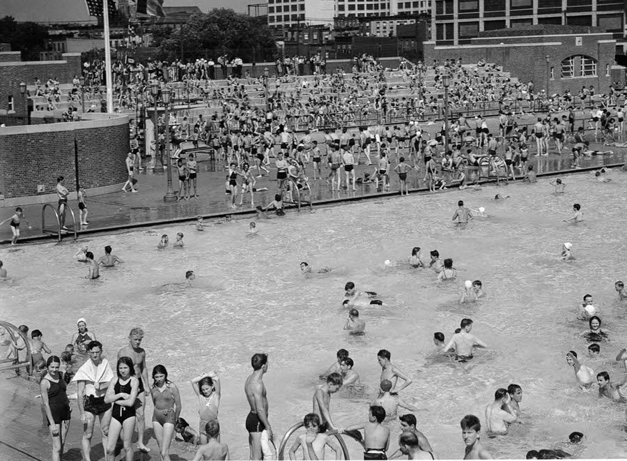 Red Hook Pool, 1938.