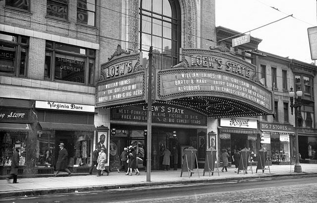 Loew's State Theatre (now Landmark Theatre), Syracuse, 1930.