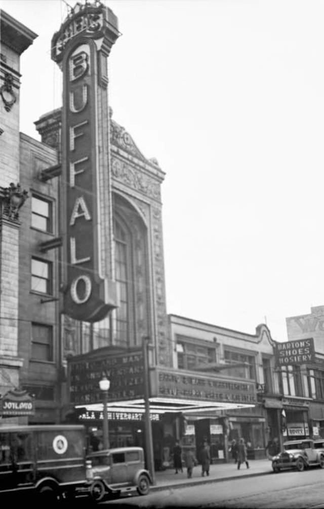 Shea's Buffalo Theatre (now Shea's Performing Arts Center), Buffalo, 1930.