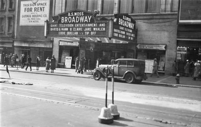 B.S. Moss Broadway Theatre, 1931.