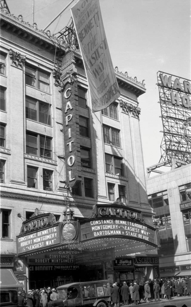 Capitol Theatre, 1931.