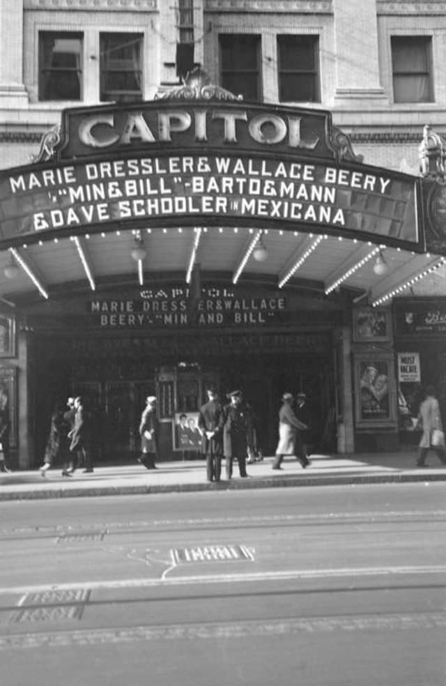 Capitol Theatre, 1930.