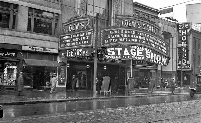 Loew's State Theatre (now Landmark Theatre), Syracuse, 1931.
