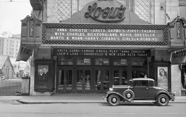 Loew's Rochester Theatre, Rochester, 1930.