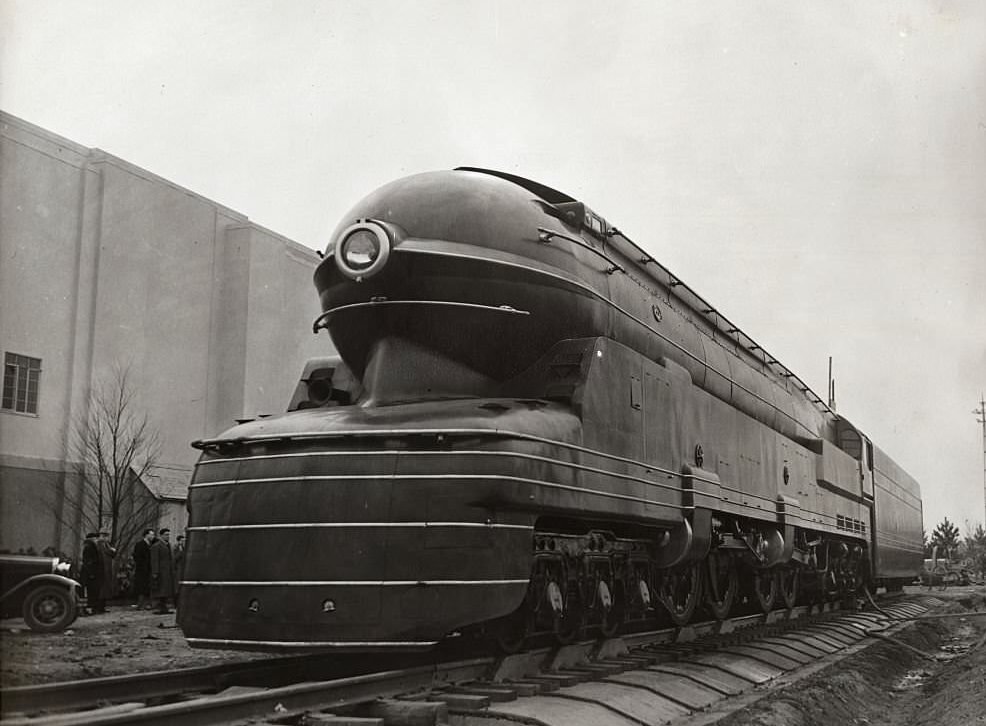 Train at the New York World's Fair, 1939.