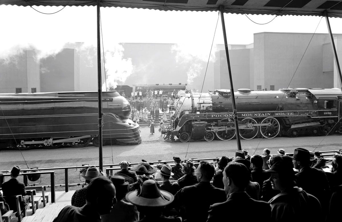 World's Fair, railroad pageant, 1939.